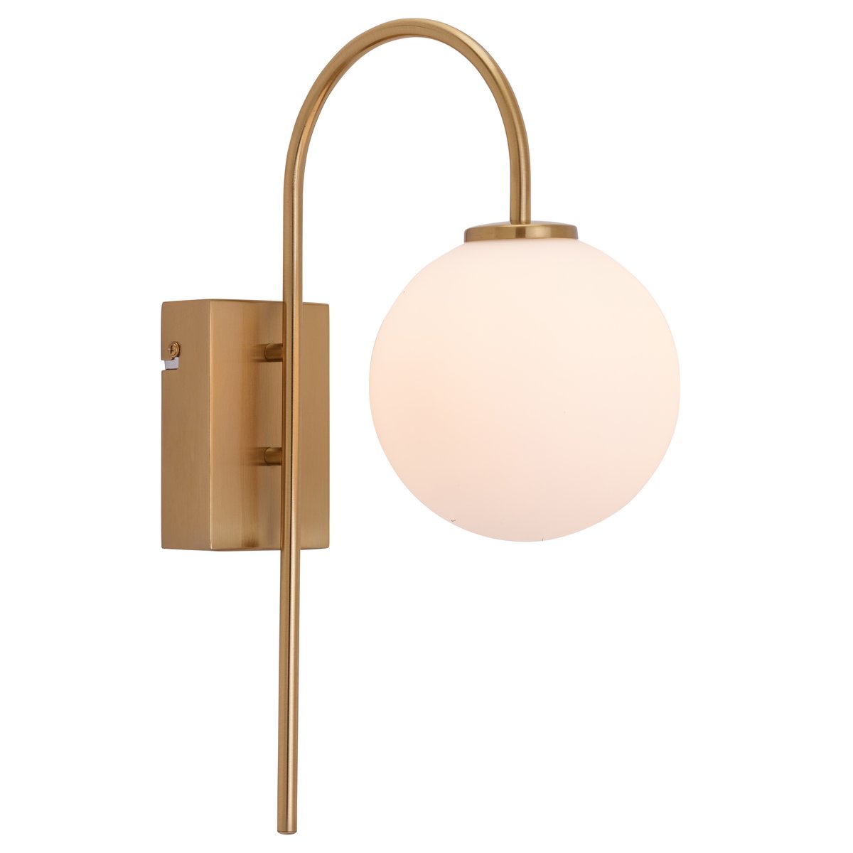 Herstal Ballon vegglampe 36 cm messing