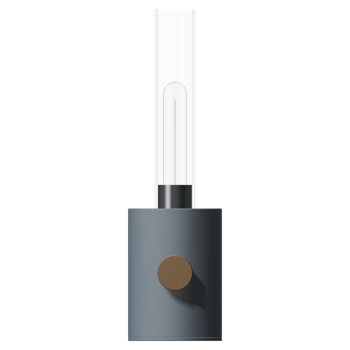 Herstal Harbor bordlampe small 28 cm Matt blå