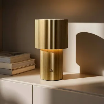 Iluma bordlampe portabel - Gull - Herstal