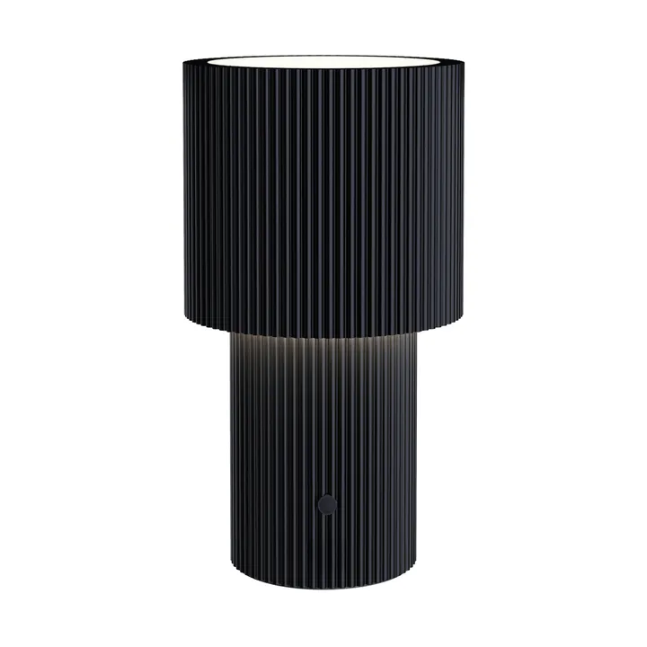 Iluma bordlampe portabel - Jet black - Herstal