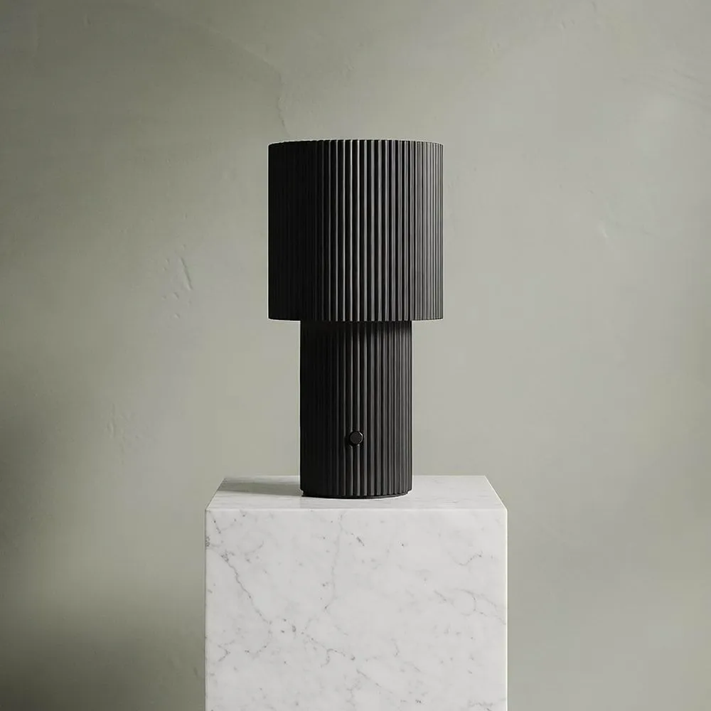 Iluma bordlampe portabel, Jet black Herstal
