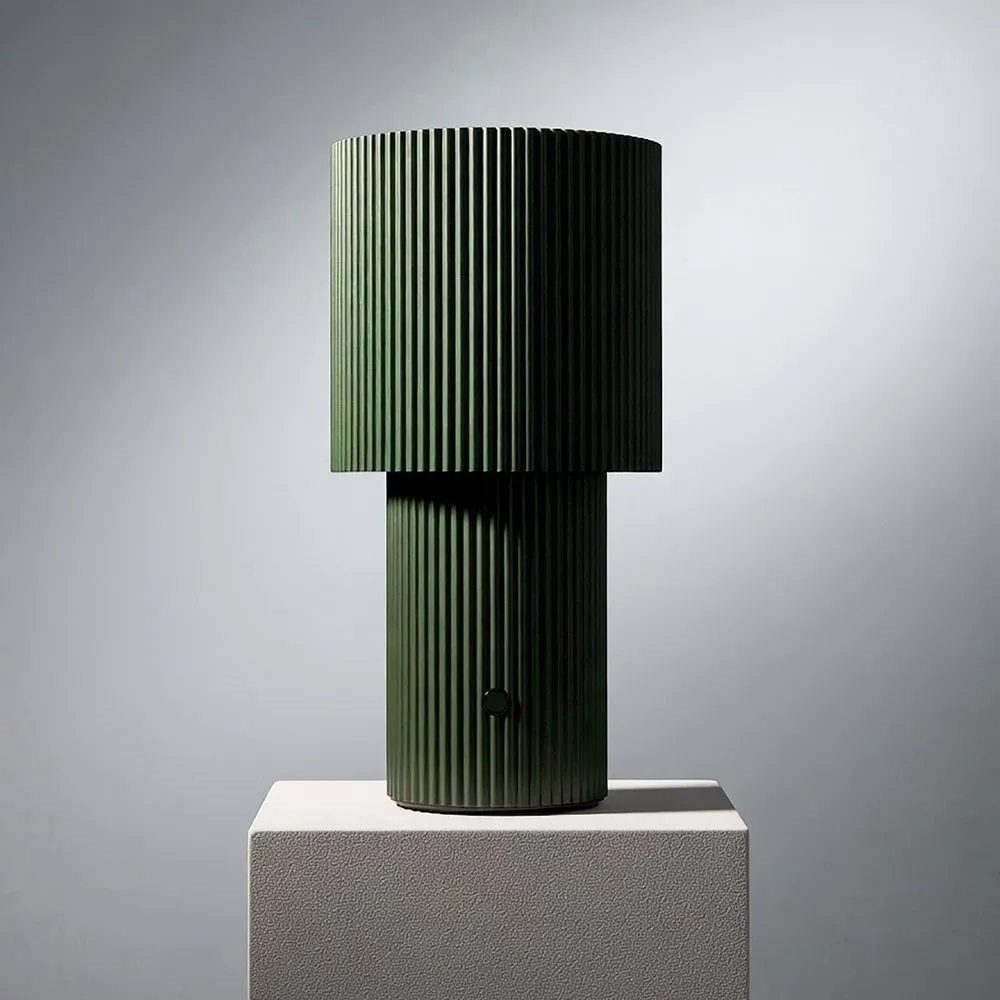 Iluma bordlampe portabel, Olivengrønn Herstal