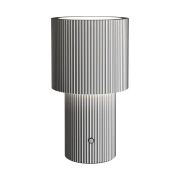 Iluma bordlampe portabel - Sølv - Herstal