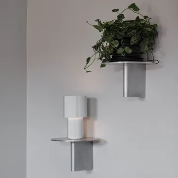 Iluma bordlampe portabel - Sølv - Herstal