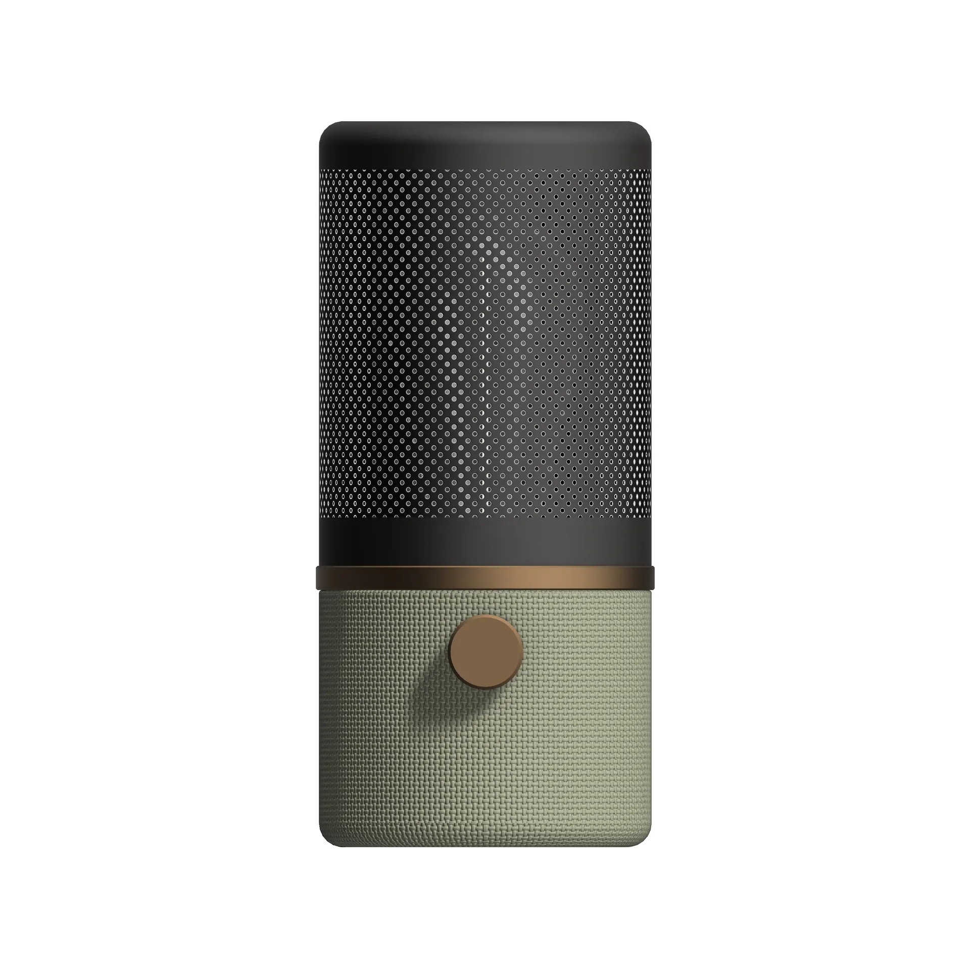 Jazz bordlampe 24 cm, Grønn-matt svart Herstal