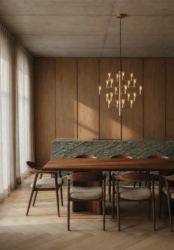 Manola 20 lysekrone - Satin brass - Herstal
