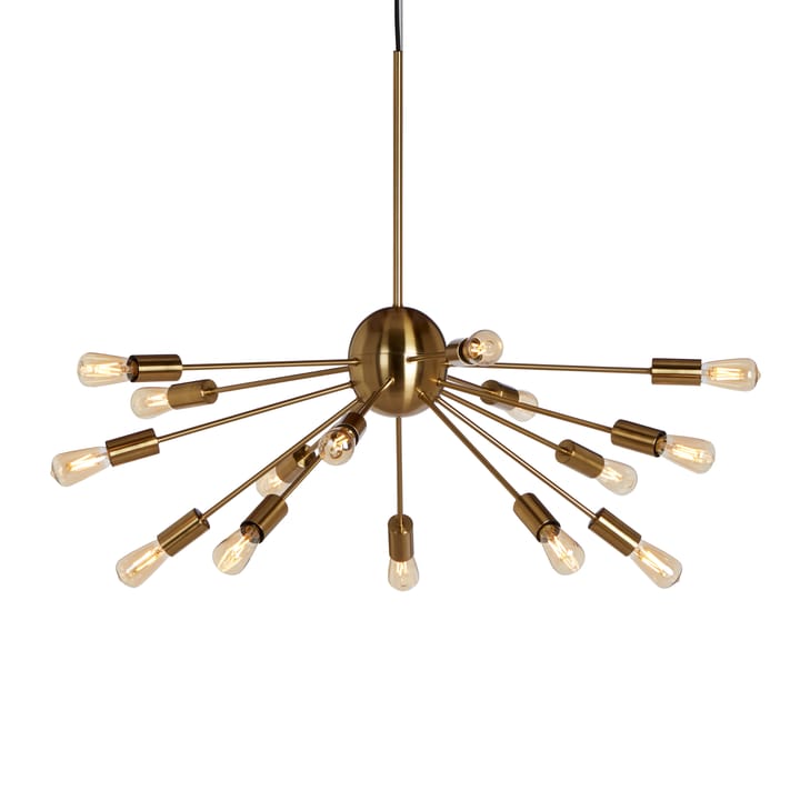 Mir taklampe - Satin brass - Herstal