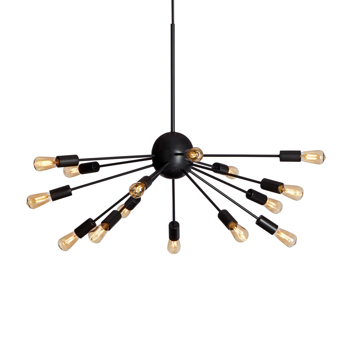 Mir taklampe Svart