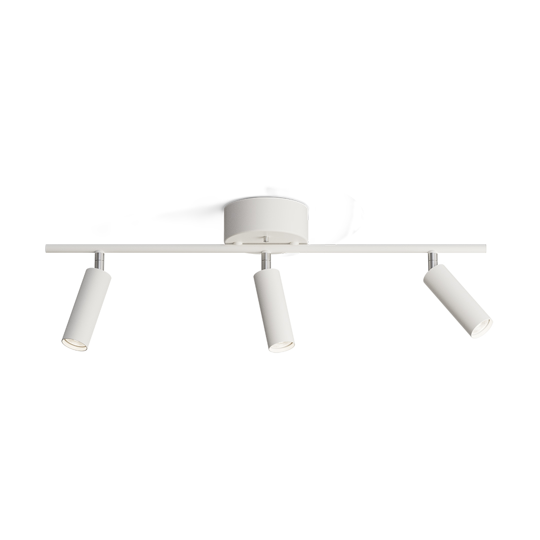 Herstal - Pipeline 3 Taklampe Matt White
