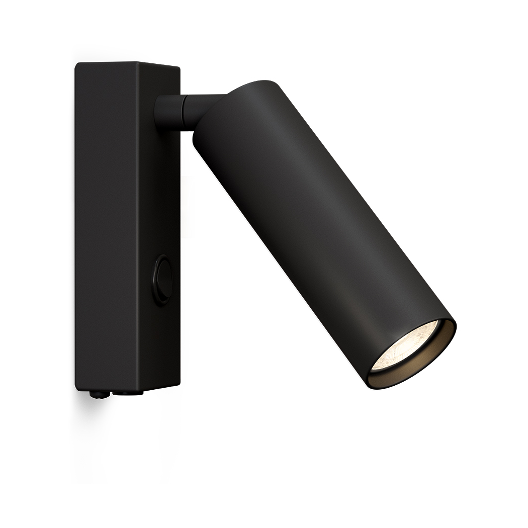Herstal Pipeline vegglampe Mattsvart