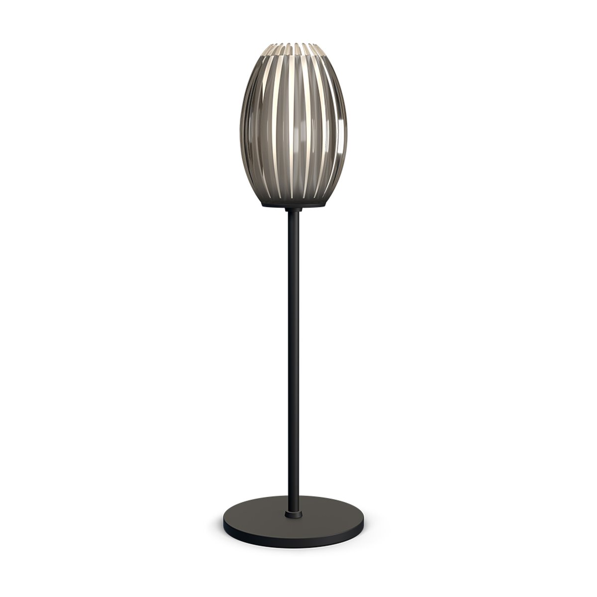 Tentacle bordlampe 50 cm Svart-røkfarget