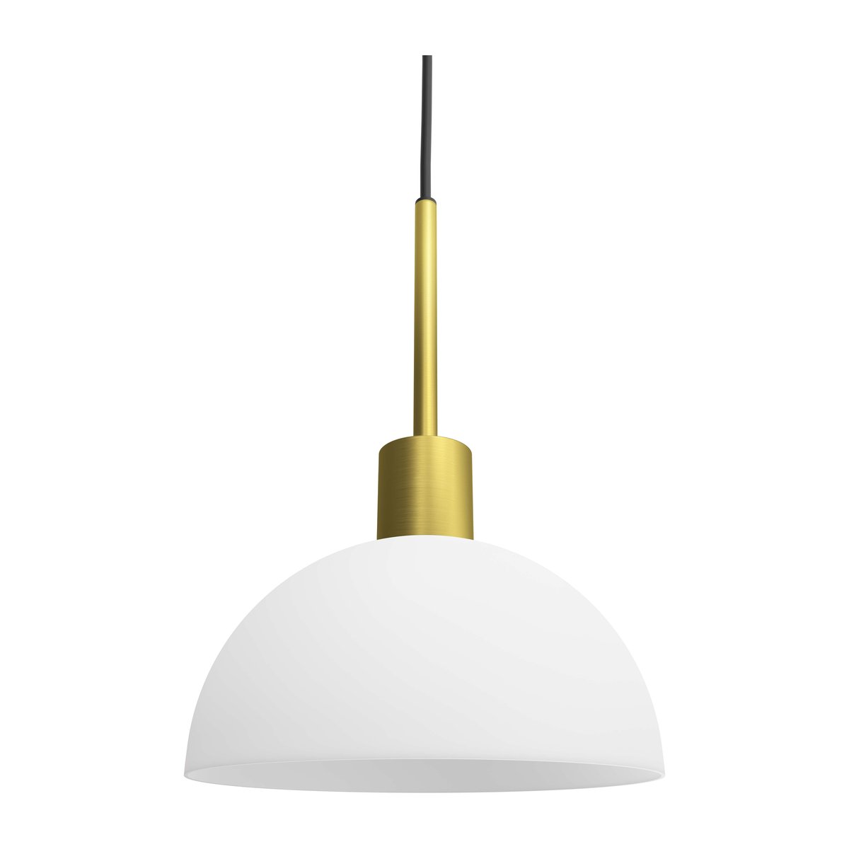 Herstal Vienda taklampe Messing-opalglass