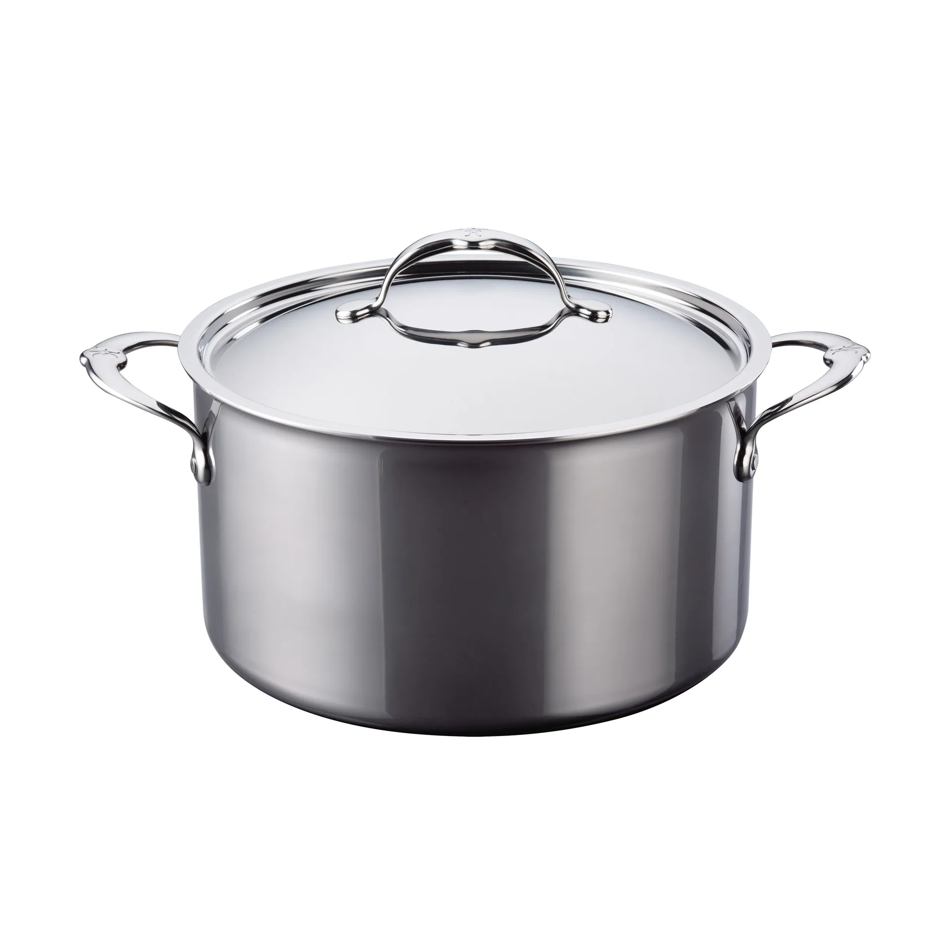 Hestan Nanobond gryte med lokk 7,6 L, Rustfritt stål Hestan