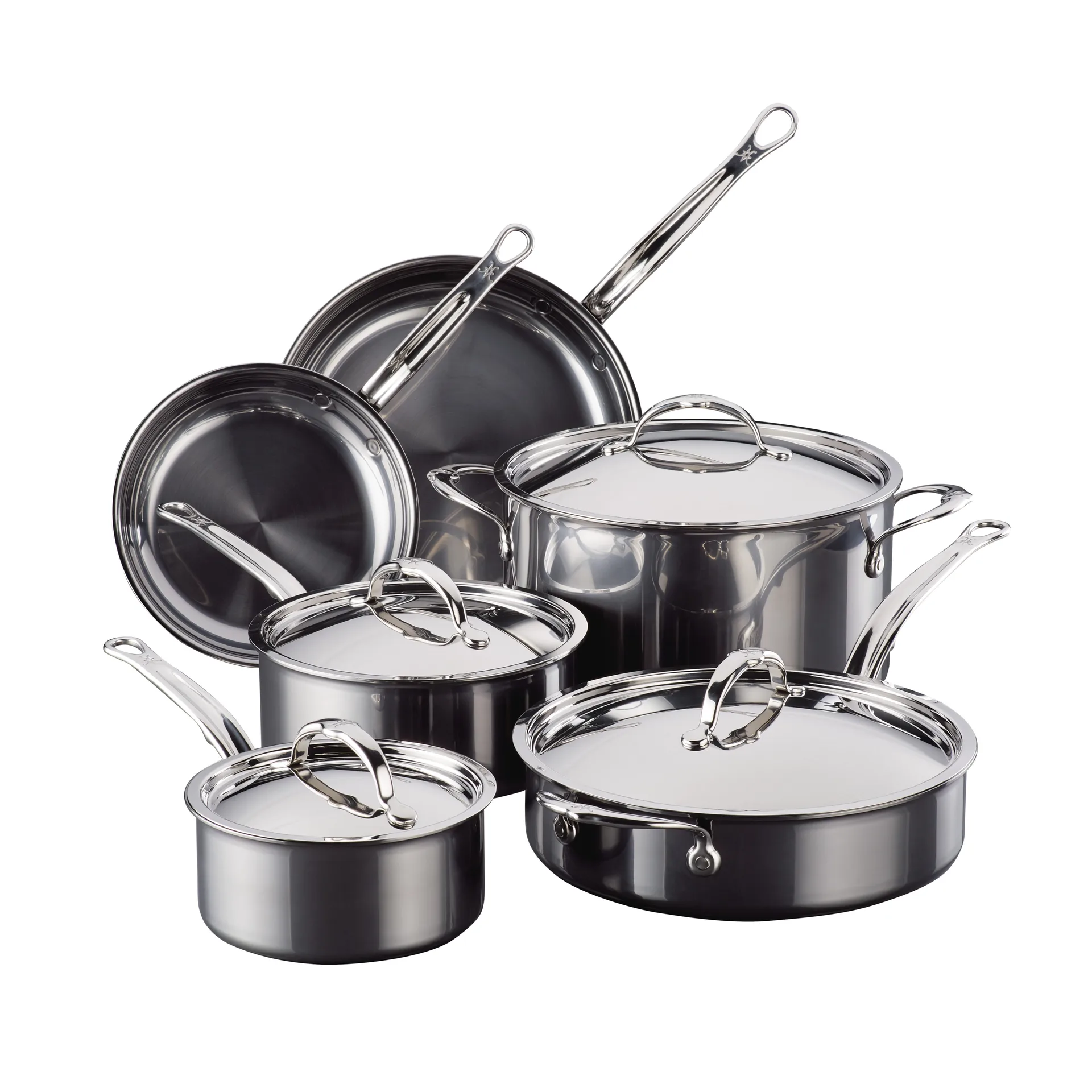 Hestan Nanobond gryte- og stekepannesett, 10 deler Hestan