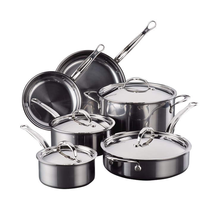 Hestan Nanobond gryte- og stekepannesett - 10 deler - Hestan