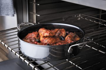 Hestan Nanobond sauteuse med lokk 26 cm - Rustfritt stål - Hestan