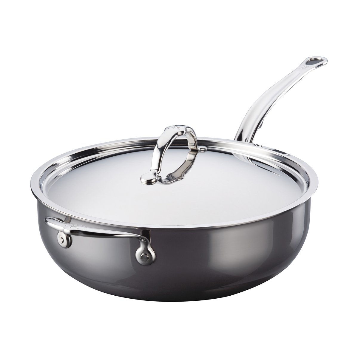 Hestan Hestan Nanobond traktørpanne med lokk 4,7 L Rustfritt stål