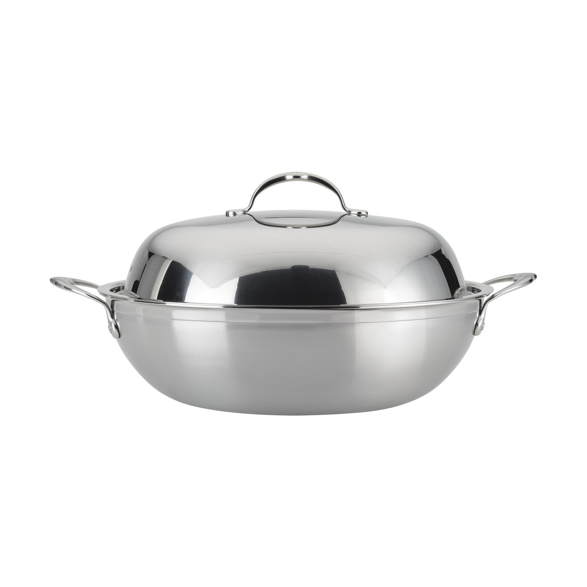 Hestan - Probond wok med lokk 36 cm stål