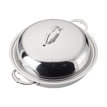 Hestan Probond wok med lokk 36 cm - Rustfritt stål - Hestan