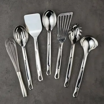 Hestan Provisions kjøkkenredskapssett - Rustfritt stål, 8 deler - Hestan