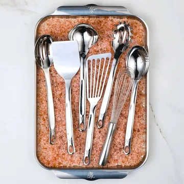 Hestan Provisions kjøkkenredskapssett - Rustfritt stål, 8 deler - Hestan