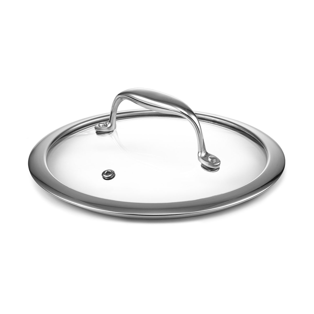Hexclad Hexclad glasslokk rustfritt stål Ø20 cm