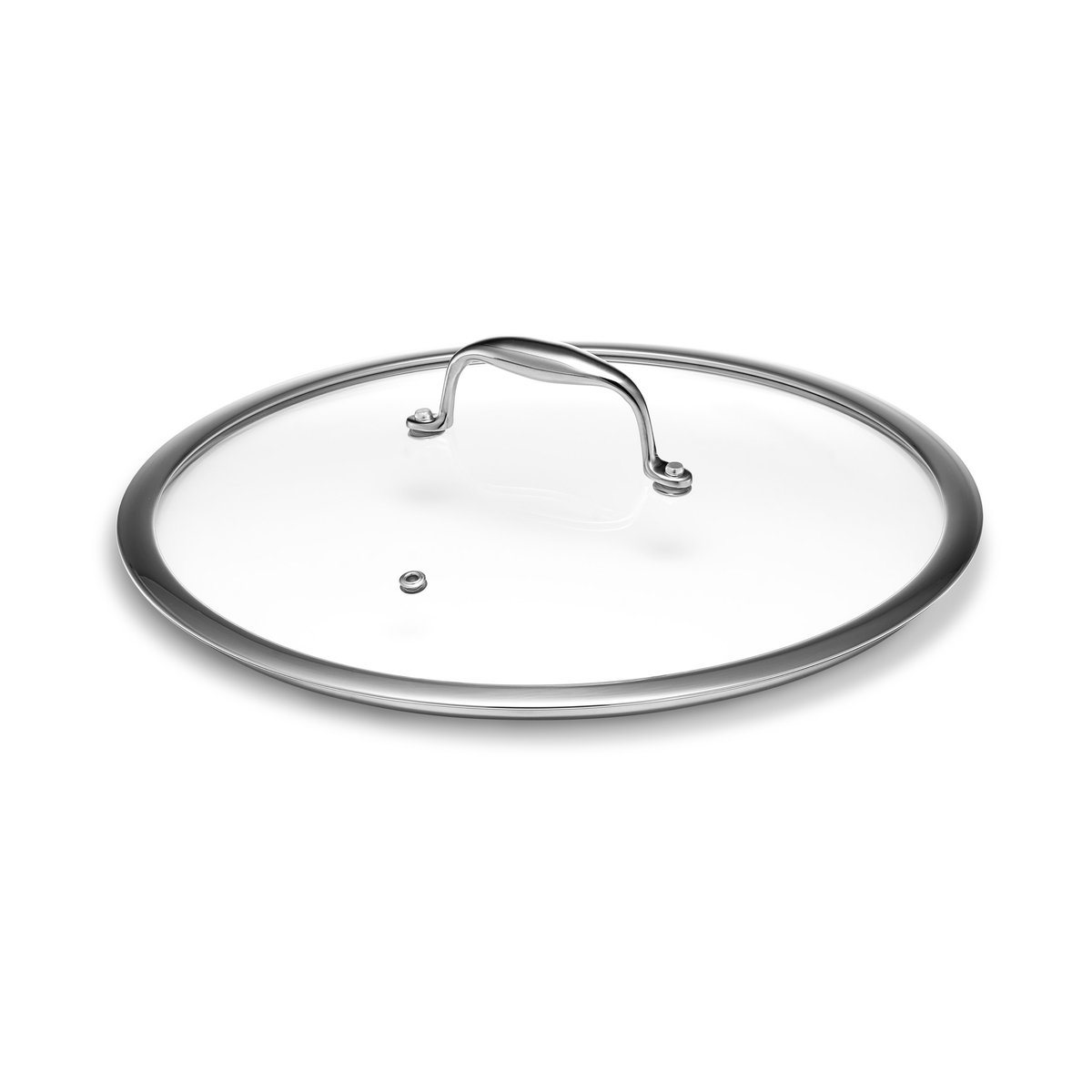 Hexclad Hexclad glasslokk rustfritt stål Ø30 cm