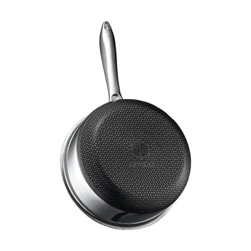 Hexclad gryte med lokk hybrid - 2,8 L - Hexclad