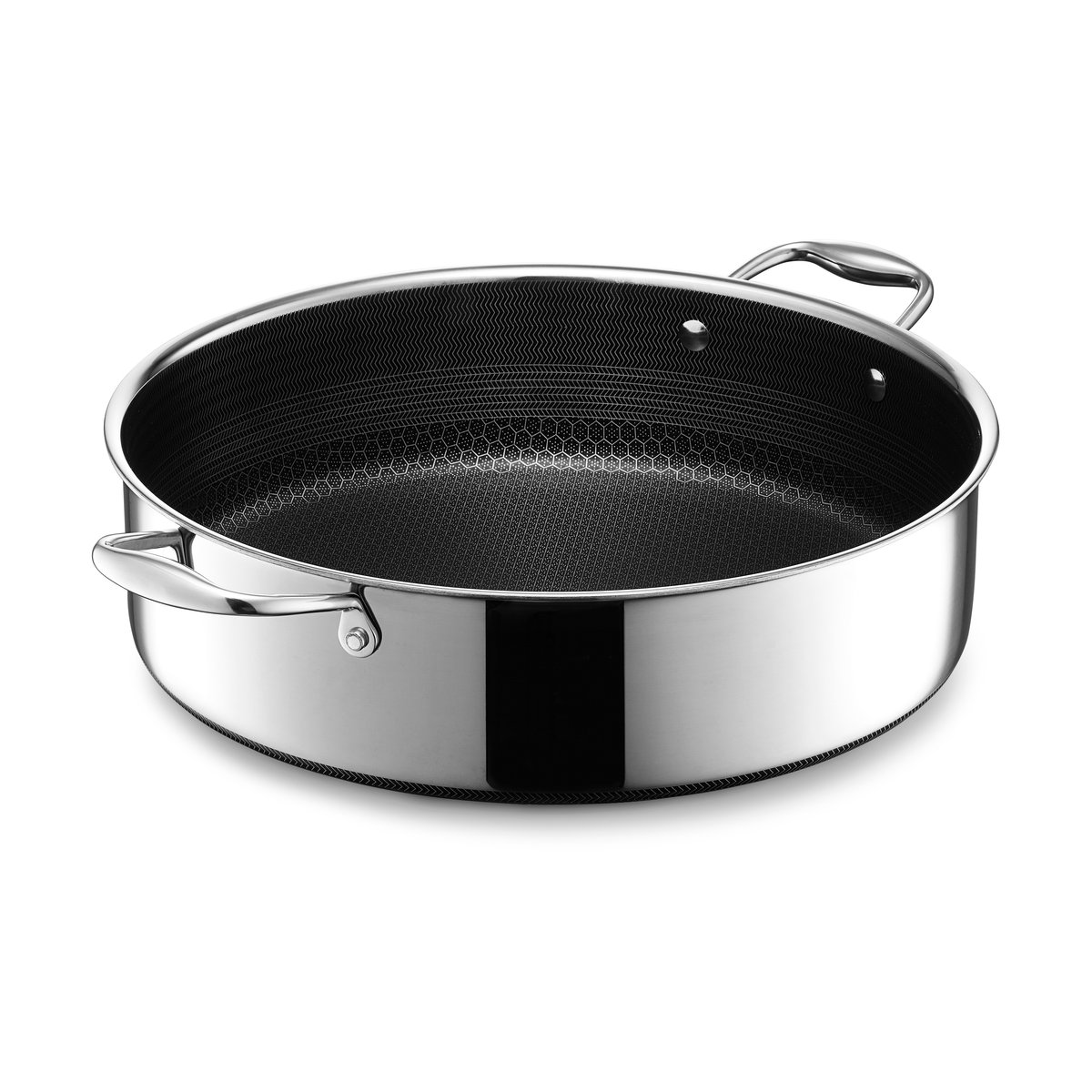 Hexclad - Hybrid buffetgryte/sautegryte med lokk 6,6L