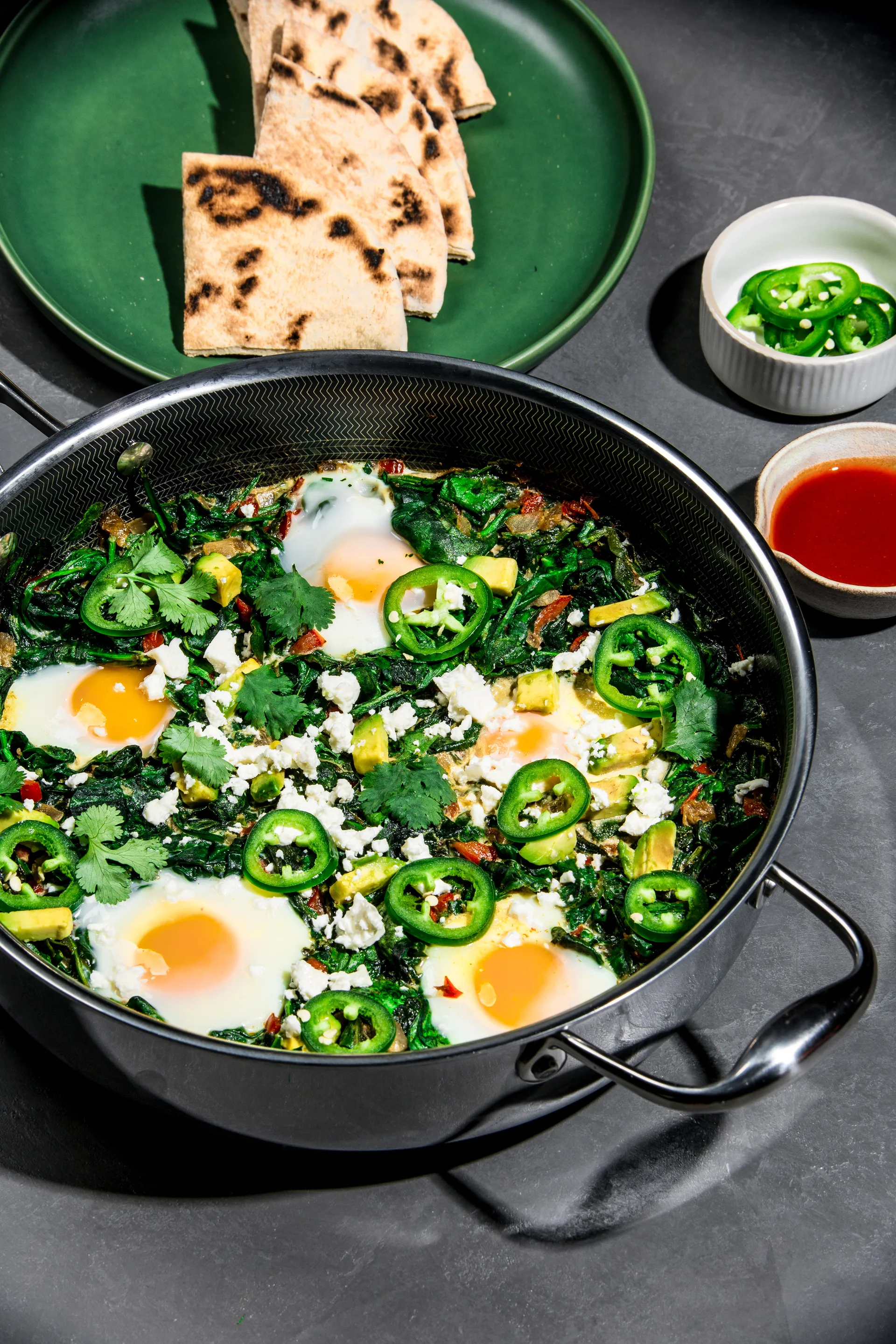 Hexclad hybrid sautépanne 6,6 L, Sølv Hexclad