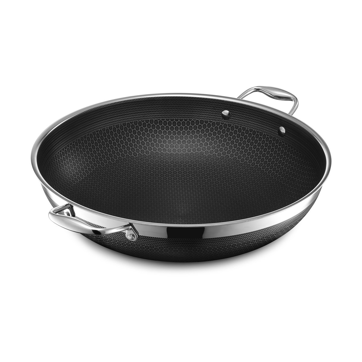 HEXCLAD by Gordon Ramsay Wok med lokk 36cm, hybrid