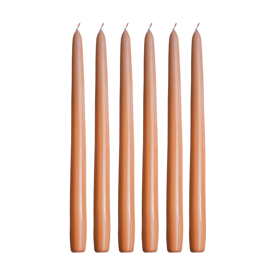 Hilke Collection Herregårdslys 30 cm 6-pakning Aprikos
