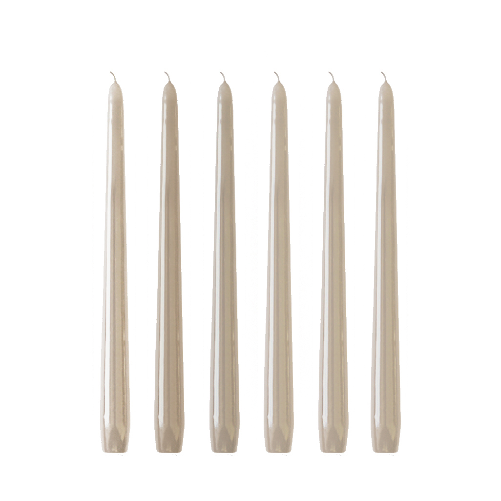 Hilke Collection Herregårdslys 30 cm 6-pakning Lys beige