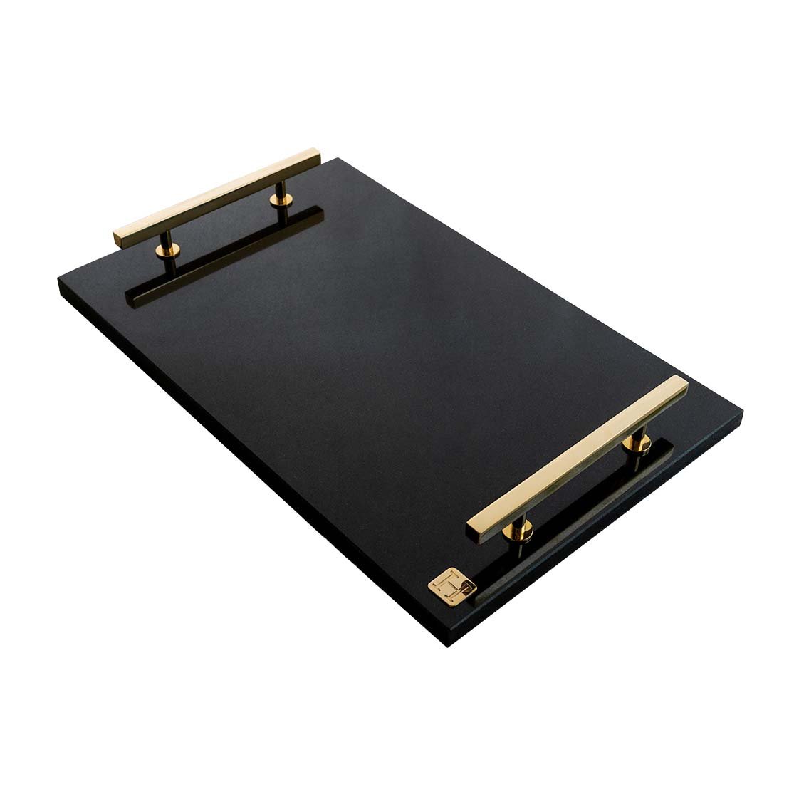 Hilke Collection Hilke Collection brett 40,5 x 25,5 cm Granitt-solid messing