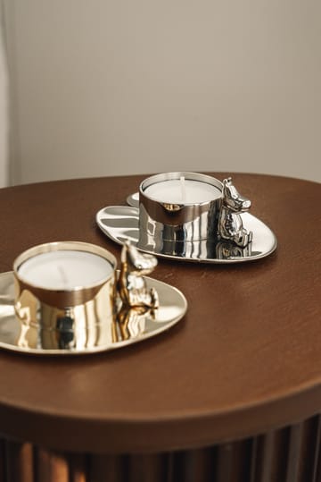 Hilke X Mumin No.3 lysestake - Forkrommet messing - Hilke Collection