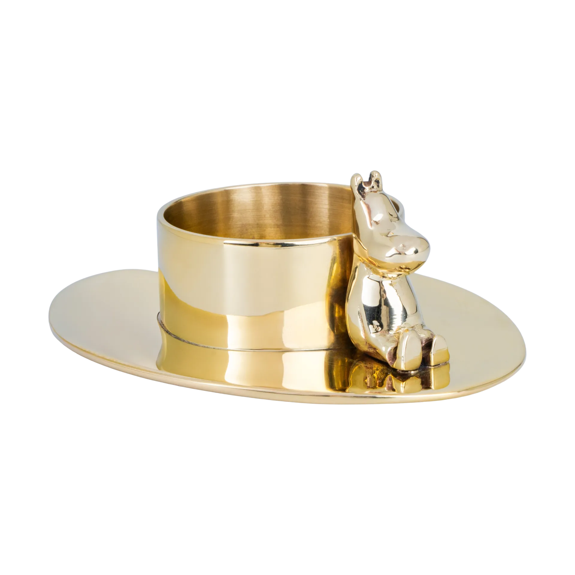 Hilke X Mumin No.3 lysestake, Messing Hilke Collection