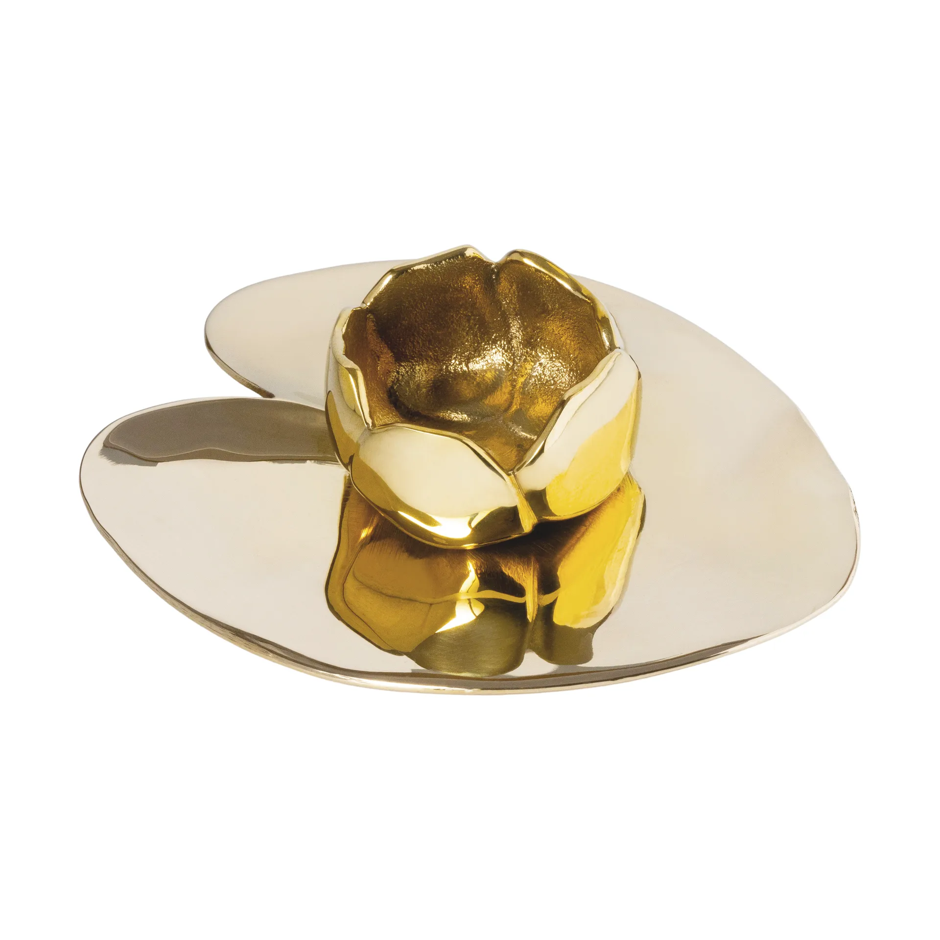 Ninfea piccola lysestake, Forkrommet messing Hilke Collection