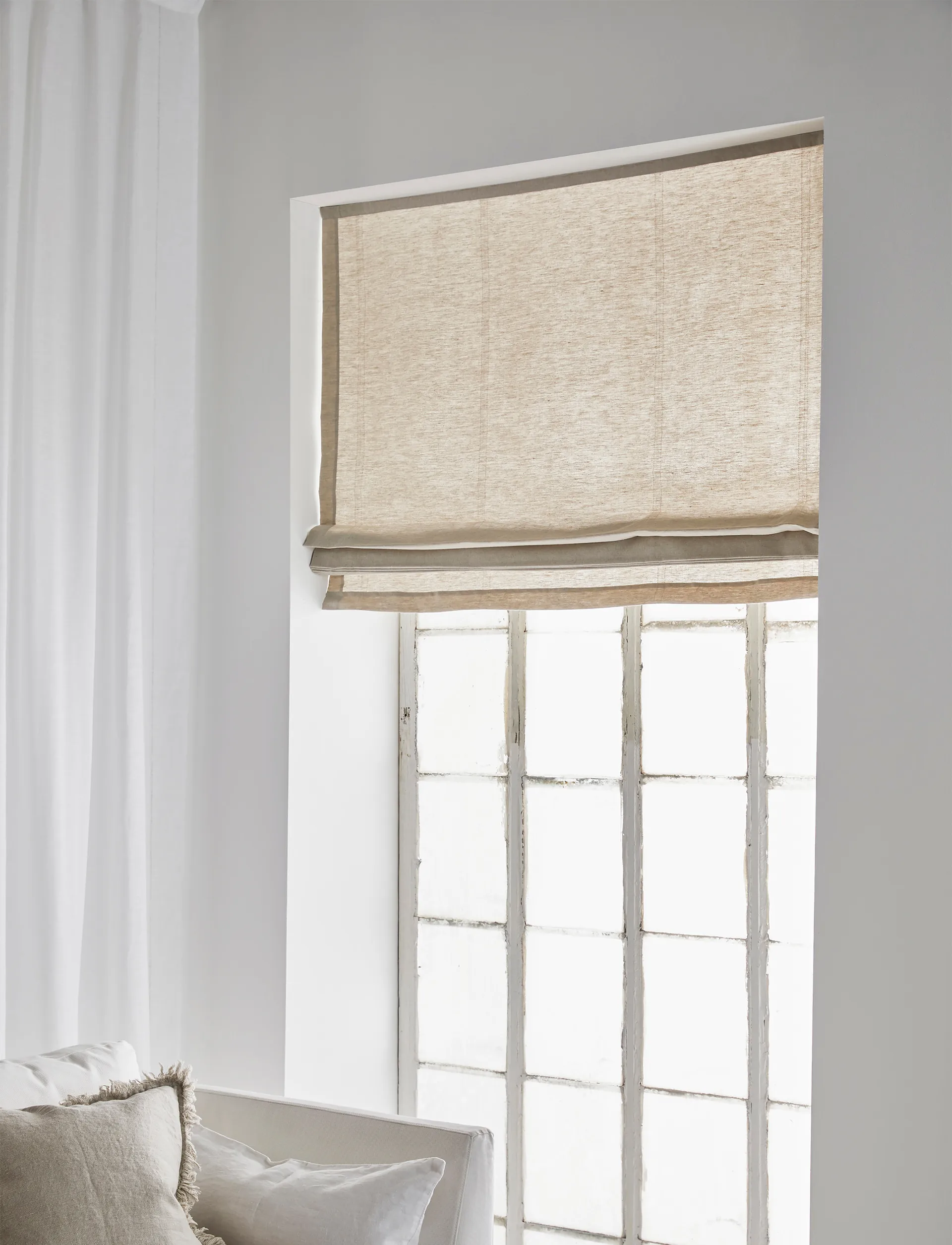 Ebba liftgardin 110x180 cm, Natural Himla