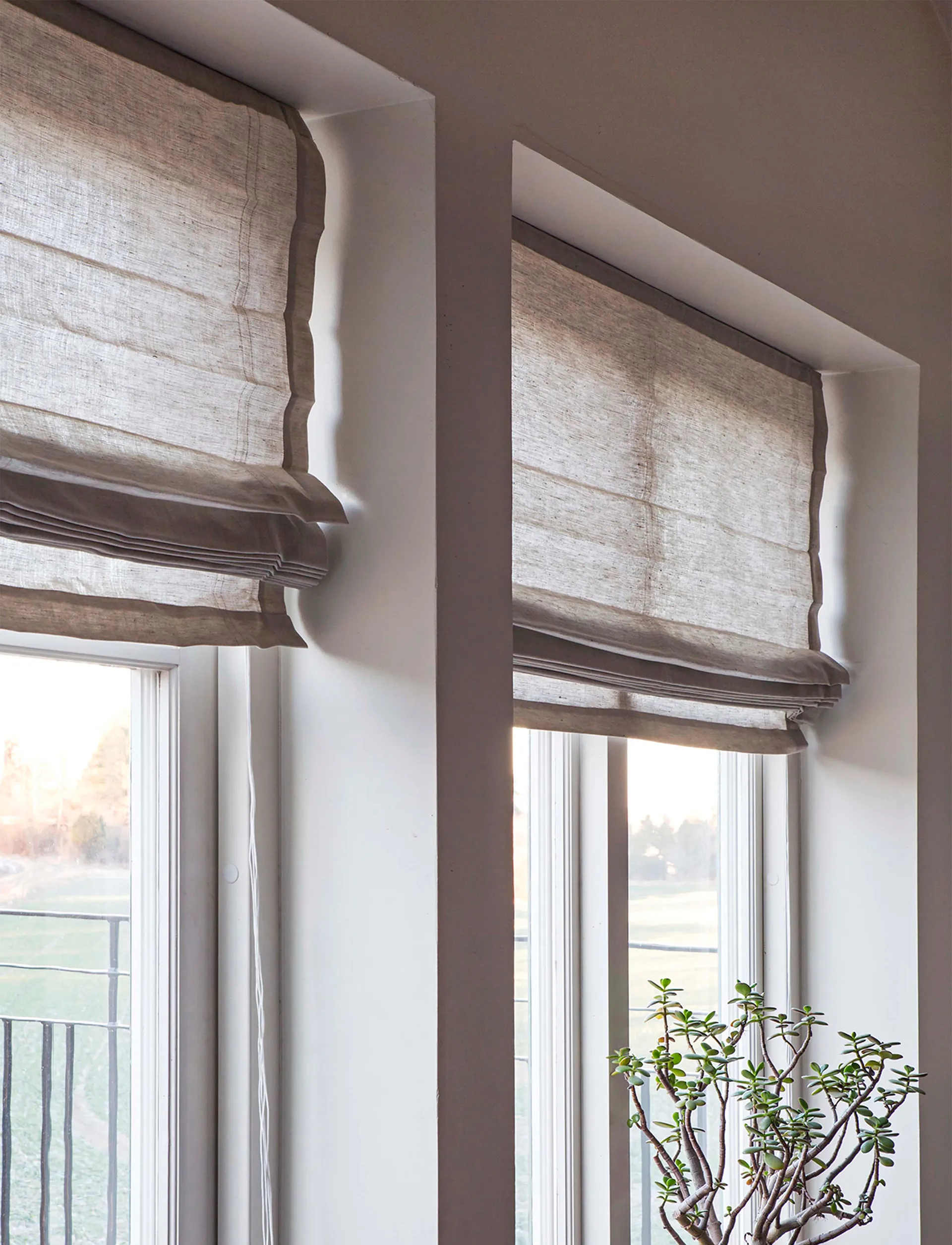 Ebba liftgardin 140x180 cm, Natural Himla