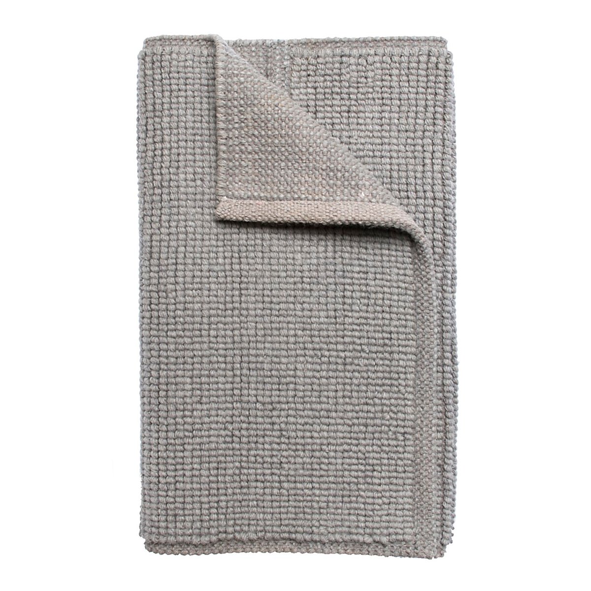 gulvteppe ull stone (grått) 80x230 cm
