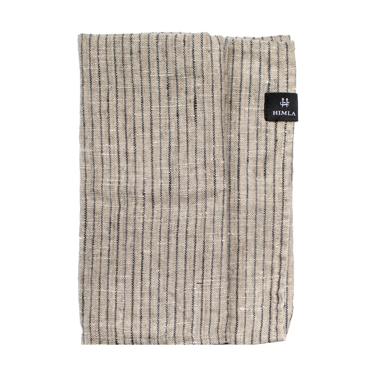 Himla Linus serviett 45 x 45 cm 4-pakk Kohl-natural