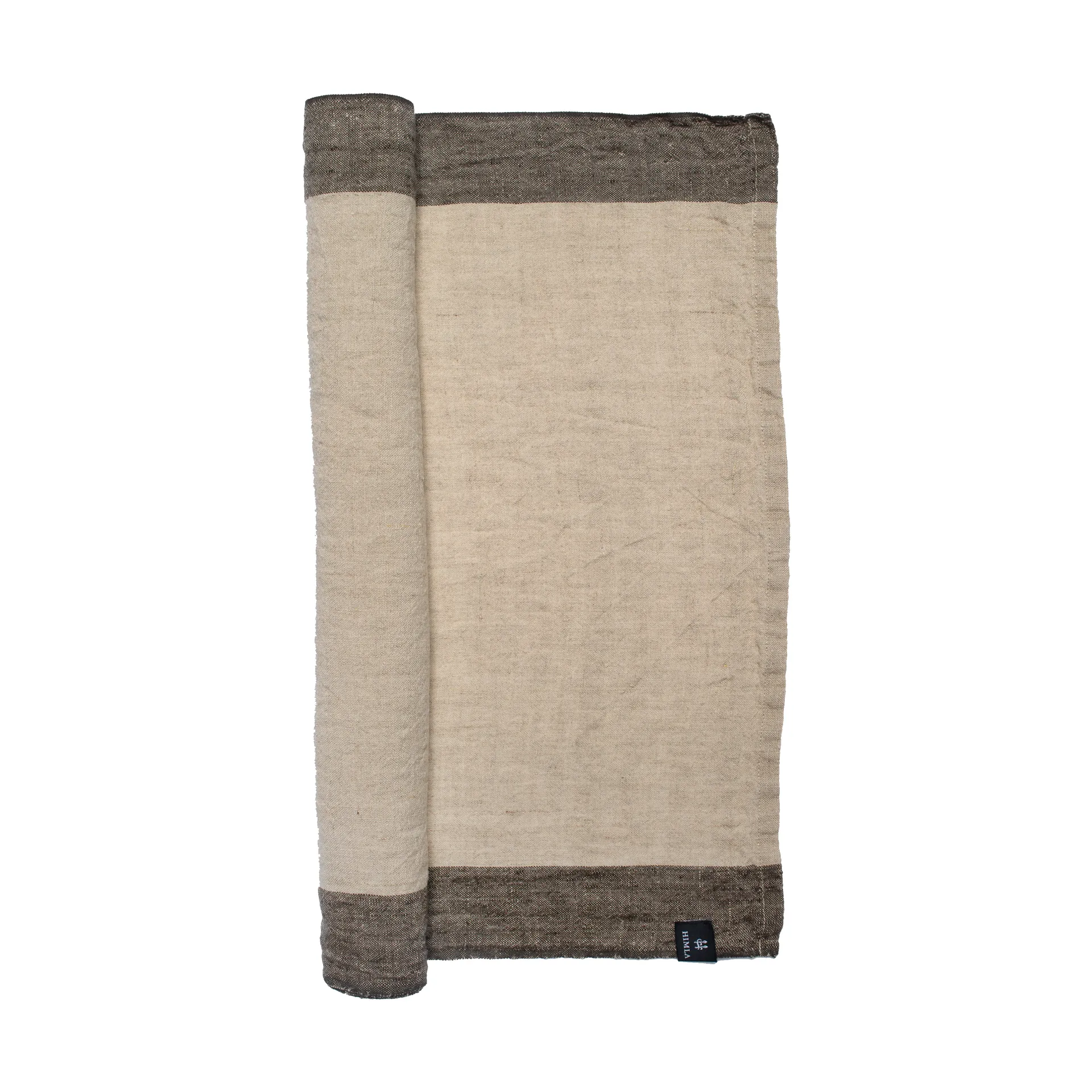Randolf løper 45 x 140 cm, Kohl-natural Himla