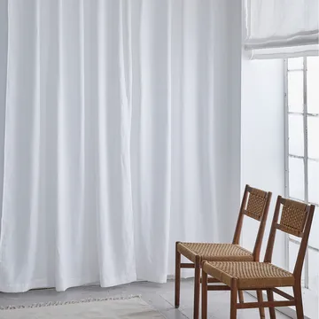 Springtime gardin med rynkebånd 280x290 cm - Hvit - Himla
