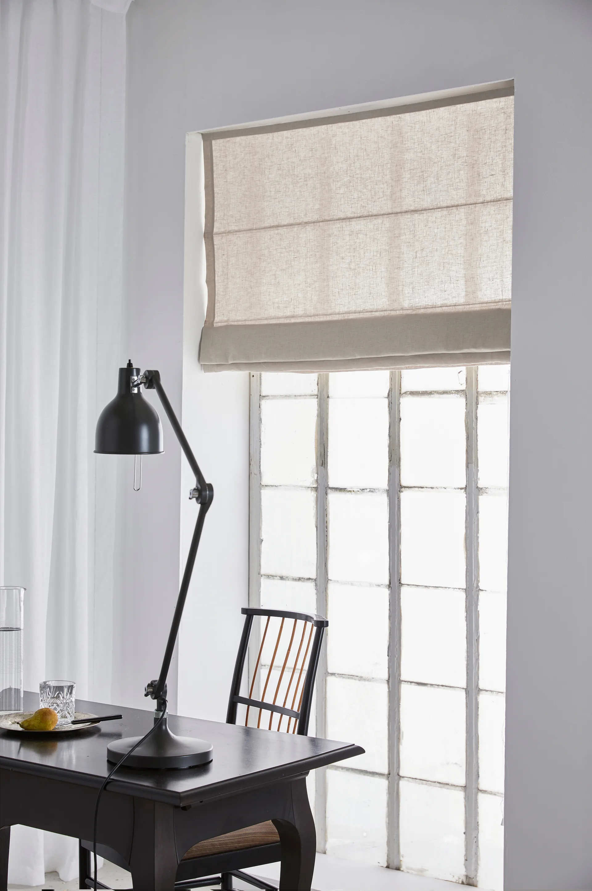Sunday liftgardin 90 x 180 cm, Oatmeal Himla