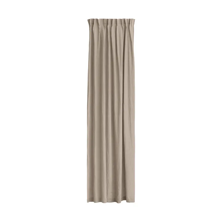 Sunrise gardin med plissébånd 280x250 cm - Vintage (grå) - Himla