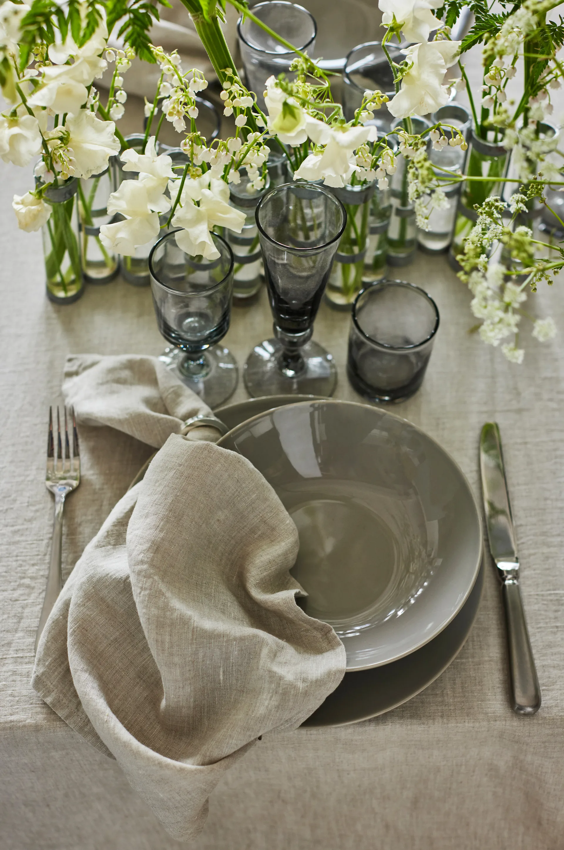 Sunshine duk 140x330 cm, Oatmeal (natur) Himla
