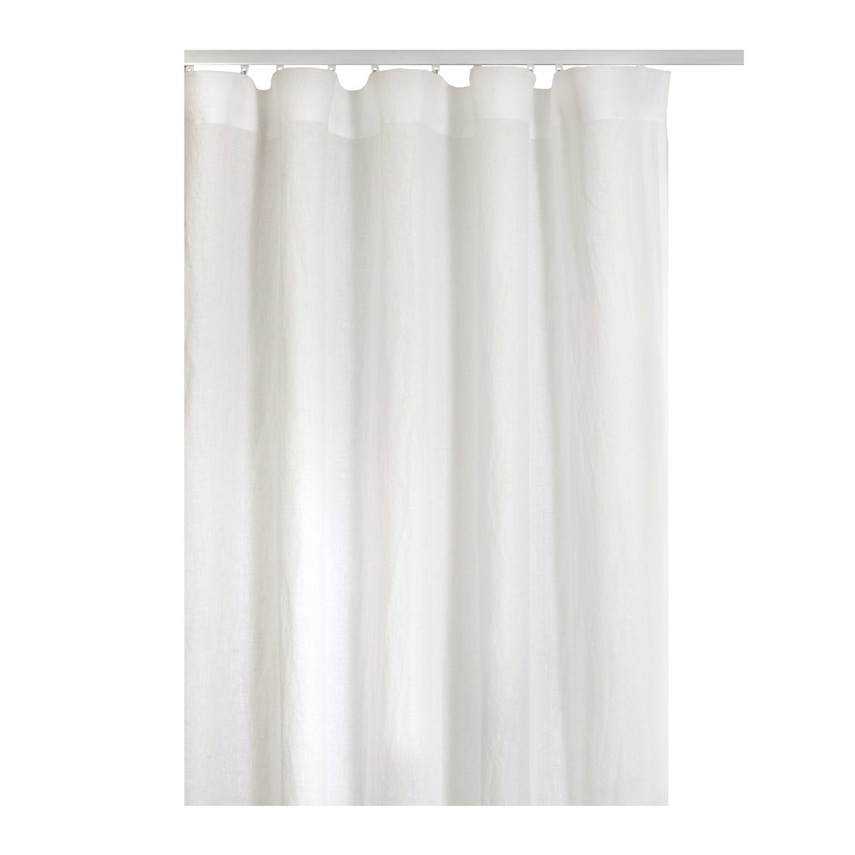 Himla Twilight gardin med rynkebånd 140x290 cm Off-white