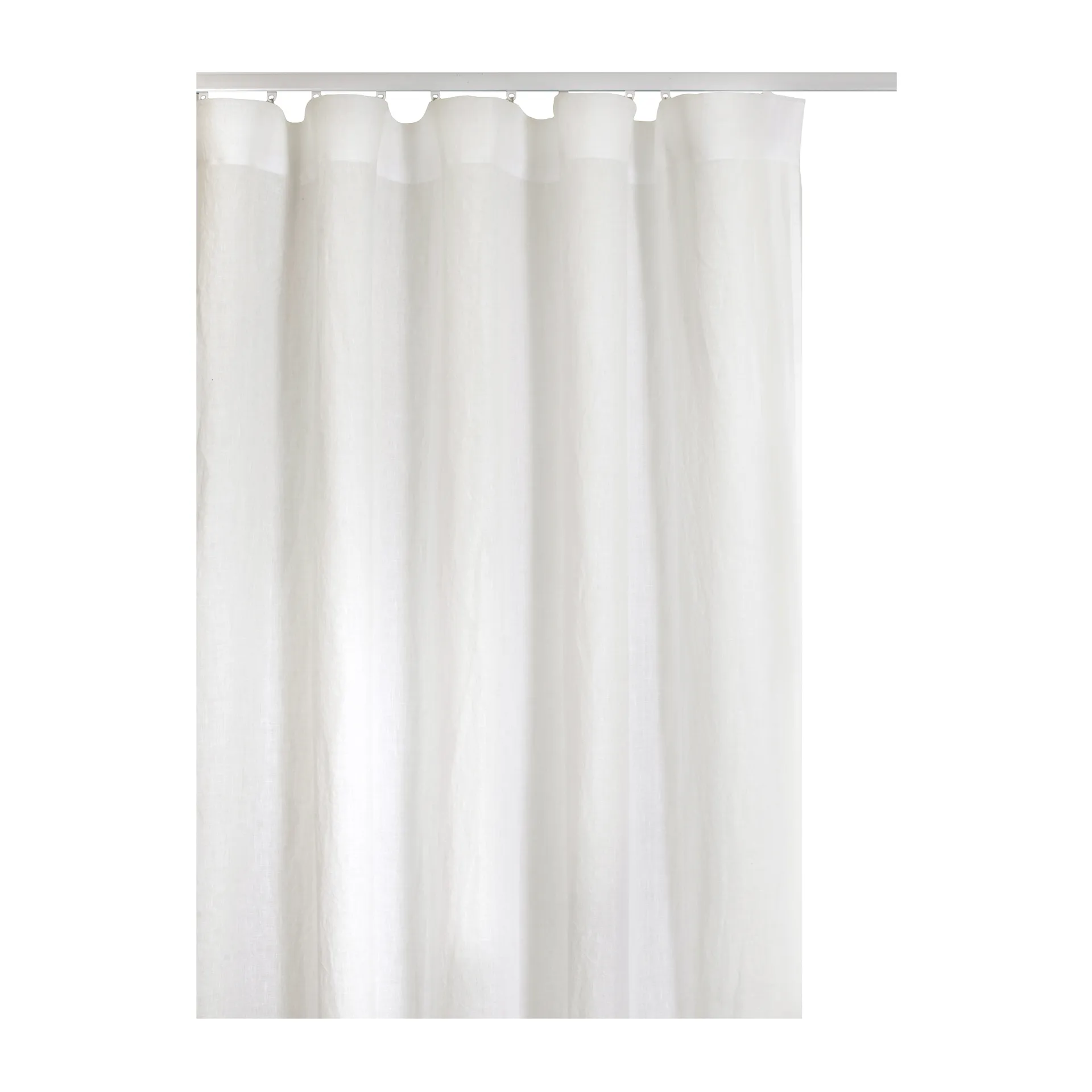 Twilight gardin med rynkebånd 280 x 250 cm, Off-white Himla