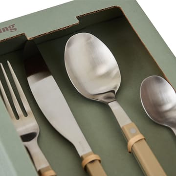 70's bestikksett 16 deler - Olive - HKliving