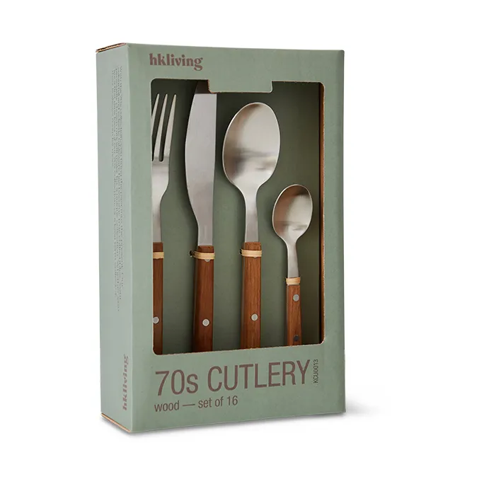 70's bestikksett 16 deler, Tre HKliving